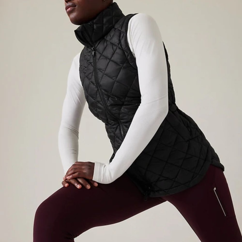 Athleta Whisper Featherless Puffer Vest • Size 2x